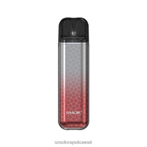 SMOK Vape Price X2VH0136 | درع رمادي أحمر SMOK NOVO طقم 2 ثانية