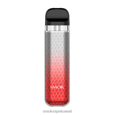 SMOK Vape Amazon X2VH059 | الكوبرا الحمراء الفضية SMOK NOVO طقم 2x