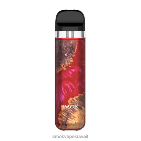 SMOK Vape Kit X2VH060 | خشب تثبيت أحمر SMOK NOVO طقم 2x