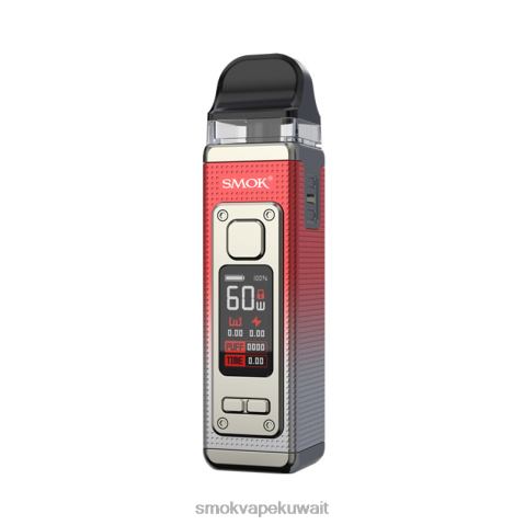 SMOK Vape Kuwait X2VH0211 | أحمر فضي SMOK RPM 4 عدة