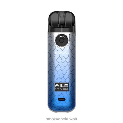 SMOK Vape سعر X2VH0234 | الكوبرا الرمادية الزرقاء SMOK NOVO 4 عدة