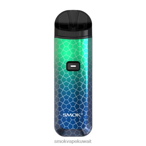 SMOK Vape Kit X2VH0130 | المنشور درع أزرق أخضر SMOK Nord طقم احترافي