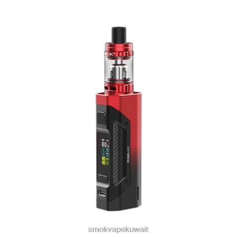 SMOK Vape Kuwait X2VH0251 | أسود أحمر SMOK Rigel طقم صغير