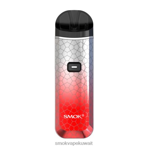 SMOK Vape Pen X2VH0127 | المنشور درع أحمر فضي SMOK Nord طقم احترافي