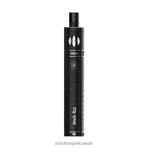 SMOK Vape Kuwait X2VH0191 | أسود لامع SMOK Stick طقم r22